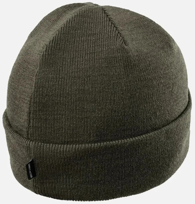 Kepurė merino vilnos Direct-Action Shaka, Juoda