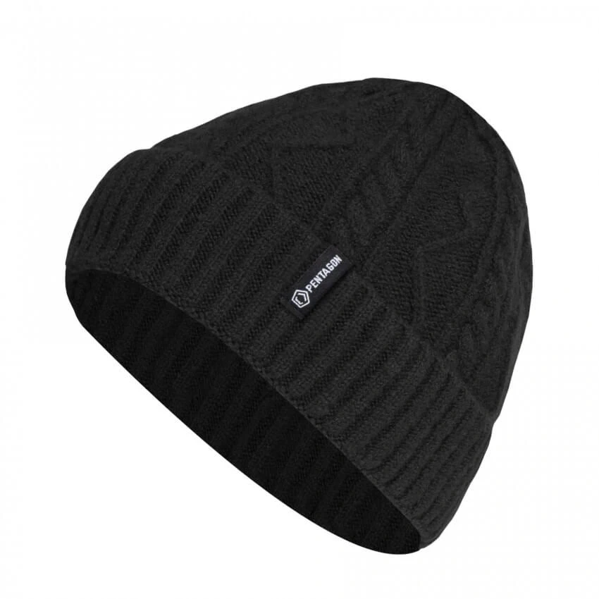 Kepurė Pentagon Yukon Watch Cap, Juoda