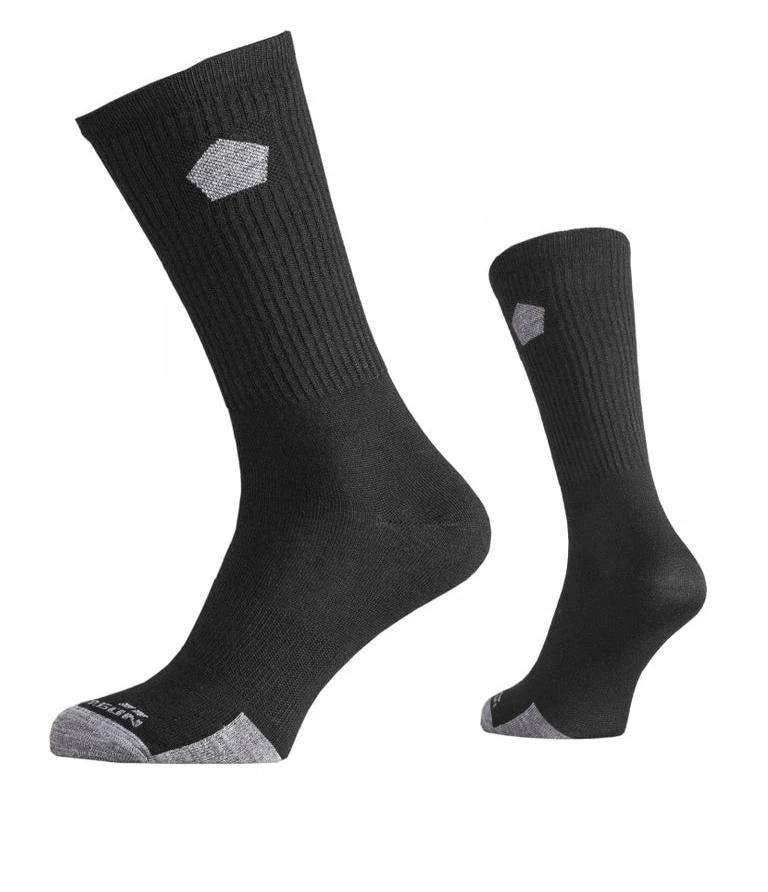 Kojinės Pentagon Alpine Merino Light, Juoda