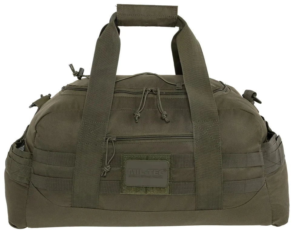 Krepšys Mil-Tec US Combat Parachute Cargo, 25l, Olive Žalias