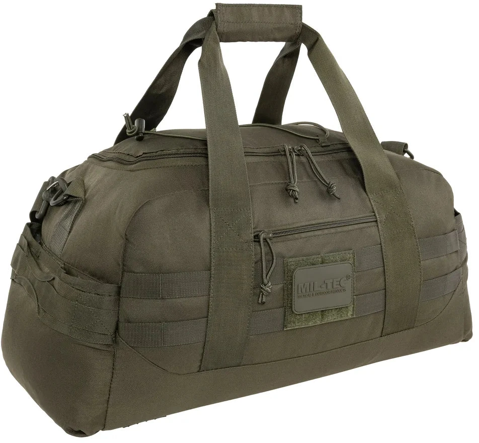 Krepšys Mil-Tec US Combat Parachute Cargo, 25l, Olive Žalias