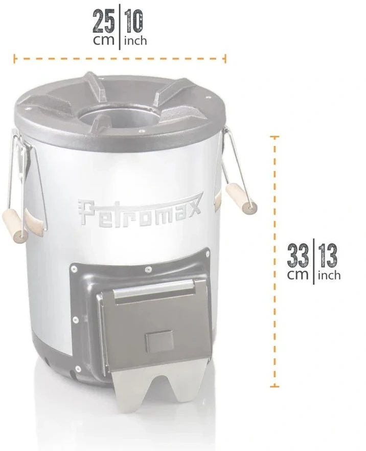 Nešiojama viryklė-krosnelė Petromax Rocket Stove