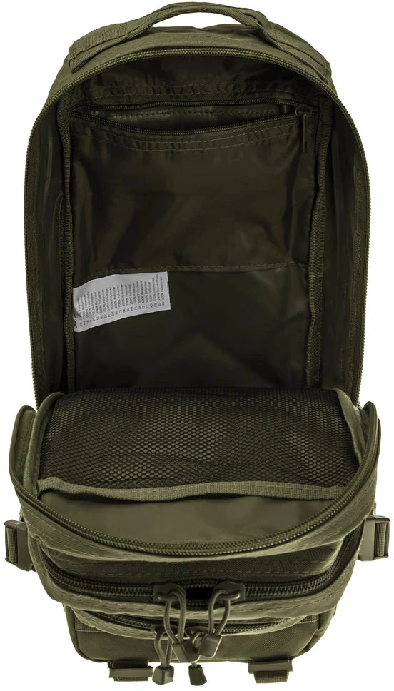 Mil-Tec Juodas BACKPACK US ASAULT MAŽAS