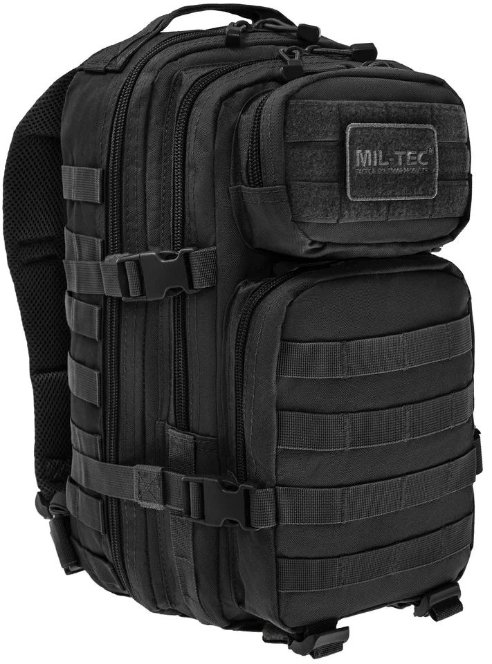 Mil-Tec Juodas BACKPACK US ASAULT MAŽAS