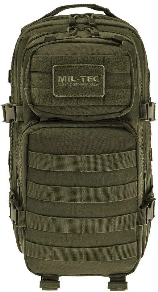 Mil-Tec Juodas BACKPACK US ASAULT MAŽAS