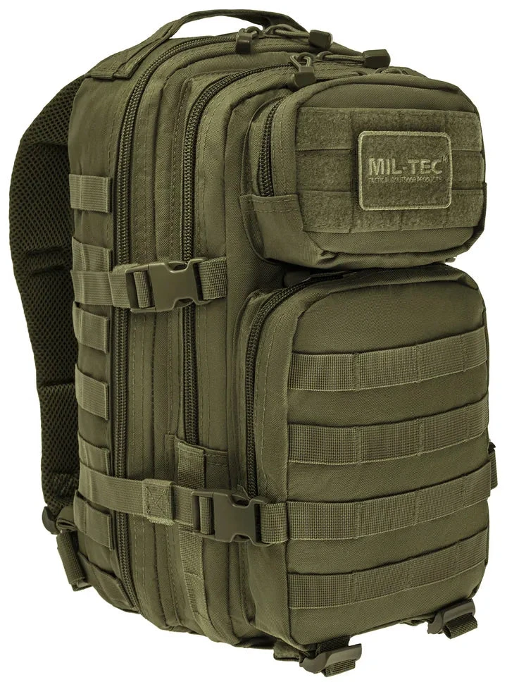 Kuprinė Mil-tec Assault SM, žalios spalvos, 20L