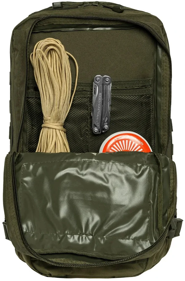 Mil-Tec US Juodas LASER CUT ASAULT BACKPACK LG