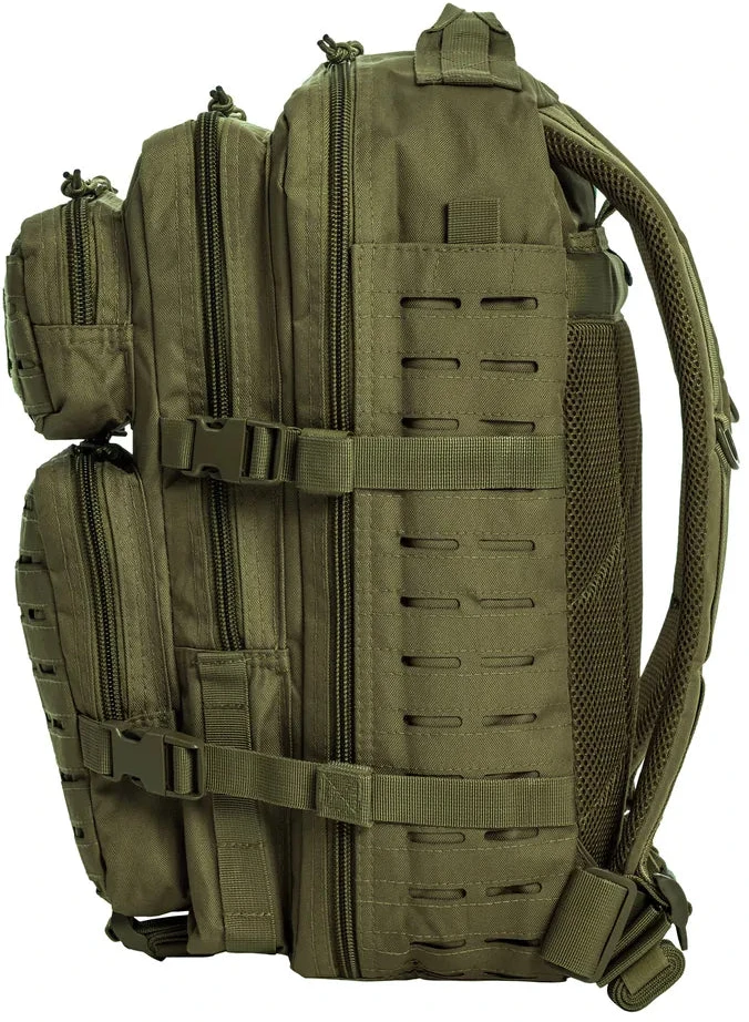 Mil-Tec US Juodas LASER CUT ASAULT BACKPACK LG