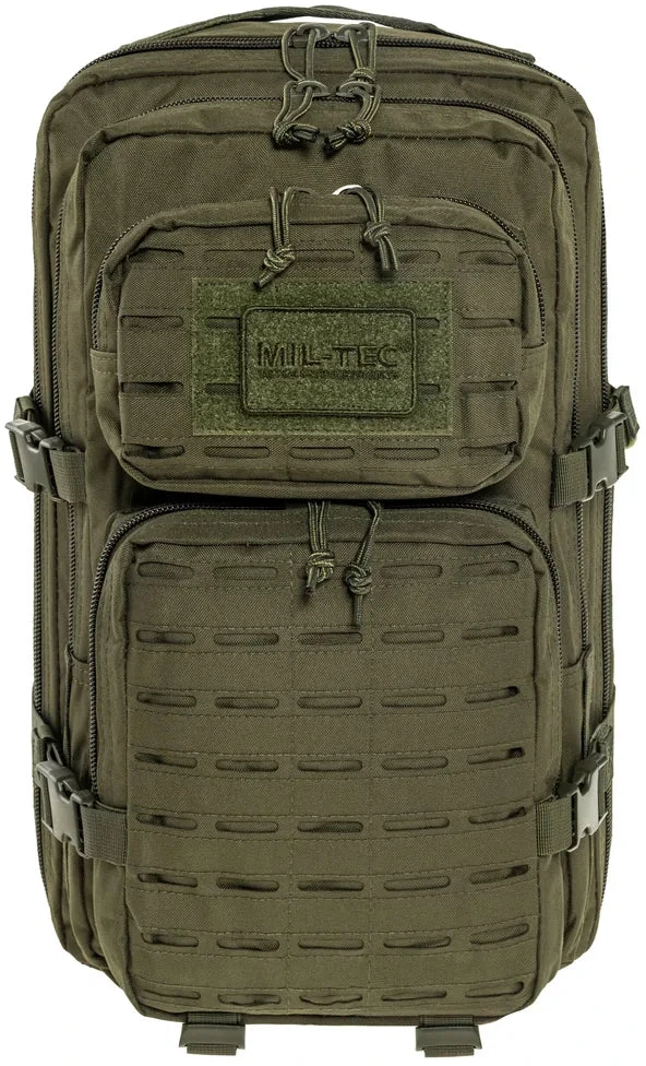 Mil-Tec US Juodas LASER CUT ASAULT BACKPACK LG