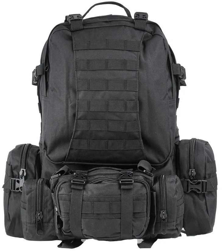 Kuprinė Mil-Tec Defense Pack, 36l., Juoda