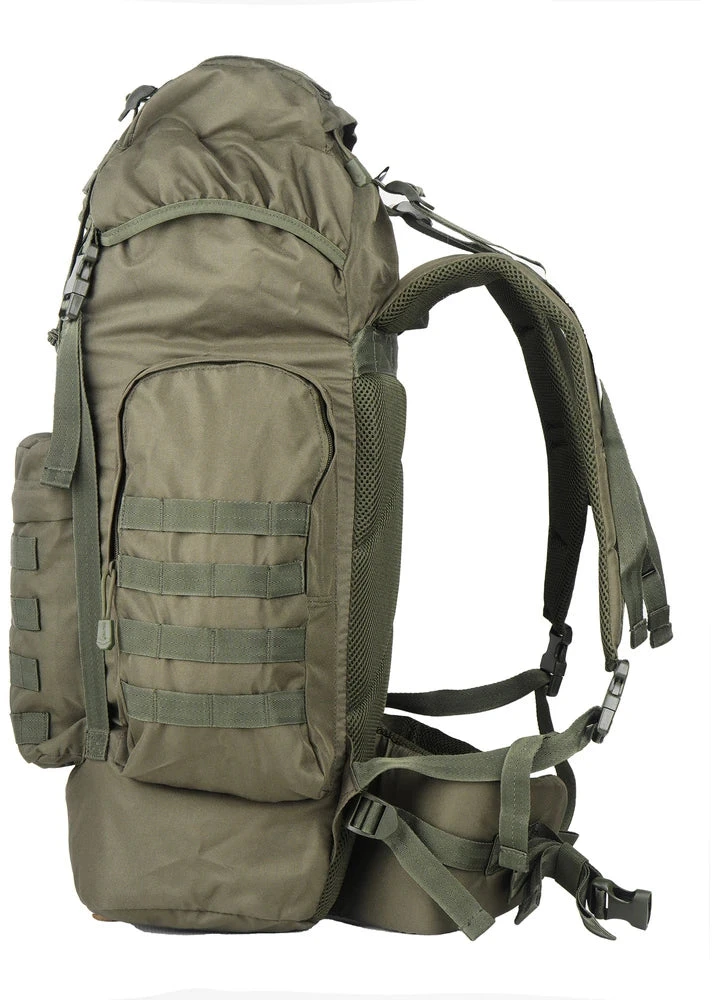 Mil-Tec German Od Gen. II Large Rucksack Olive 65 Ltr. kuprinė