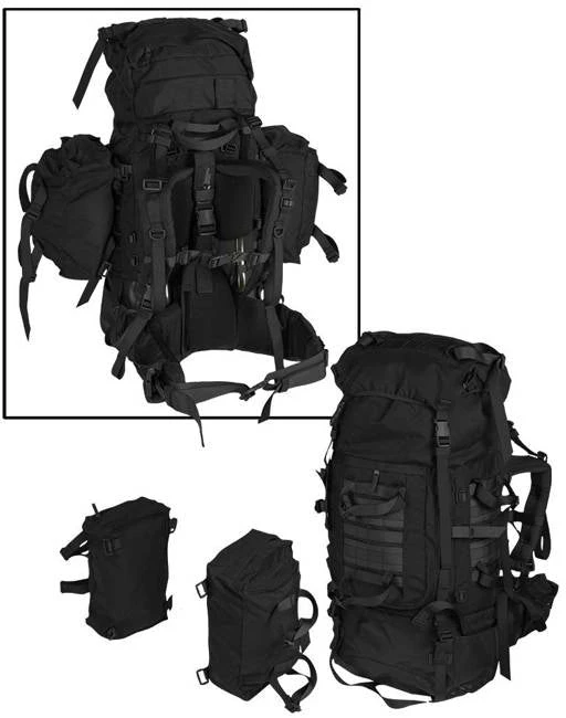 Kuprinė Mil-Tec Teesar®, 100l., Juoda