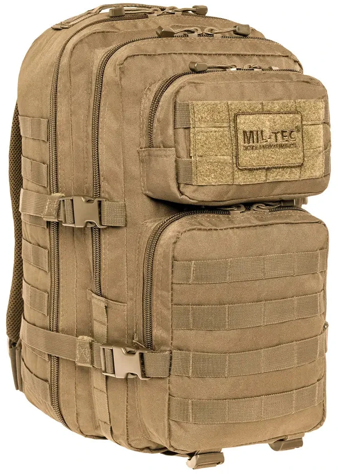 Kuprinė Mil-tec Assault LG, smelio spalvos, 36L