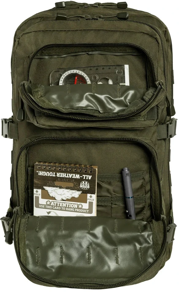 Kuprinė Mil-tec Assault LG, juodos spalvos, 36L