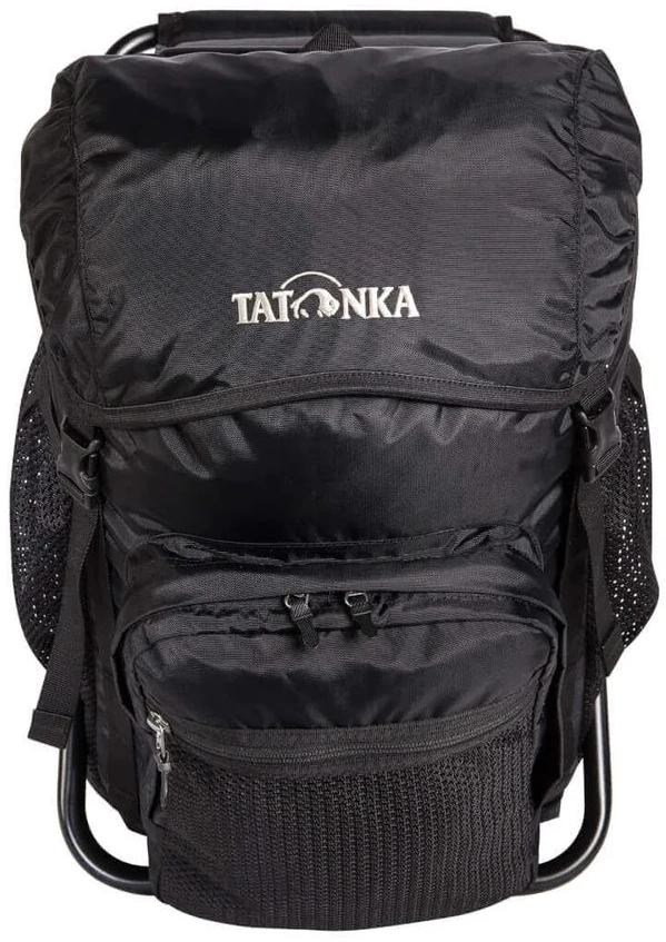 Kuprinė su sėdyne Tatonka Fischerstuhl, Juoda
