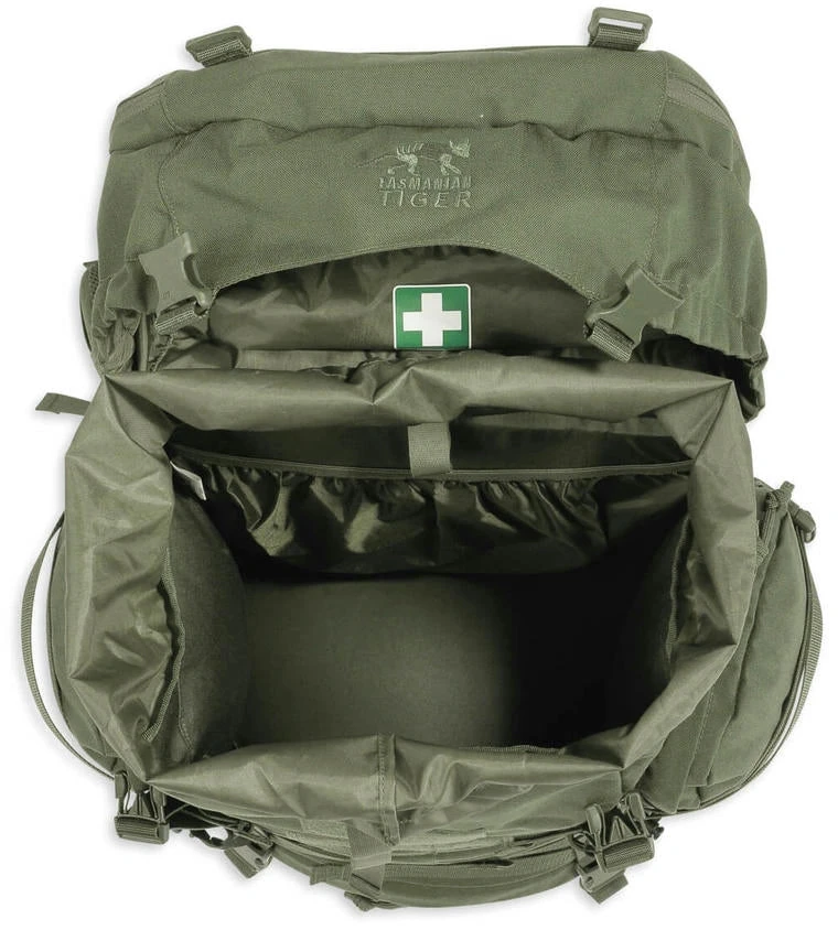 Kuprinė Tasmanian Tiger Raid Pack MKIII, RAL7013 su IRR