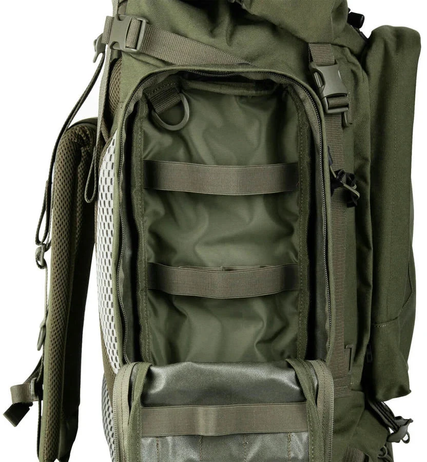 Kuprinė Tasmanian Tiger Range Pack MKII, 90l+10l, Olive Žalias