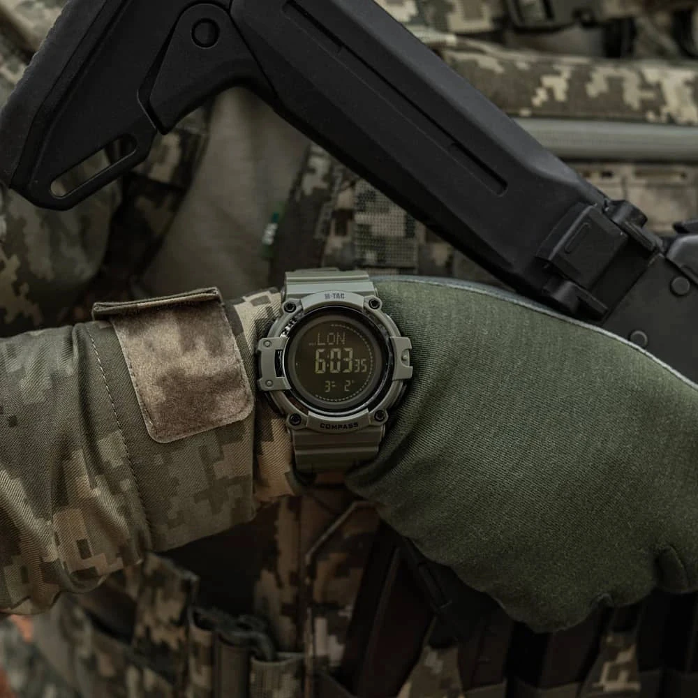 Laikrodis M-Tac Tactical Compass 2233, Ranger Žalias