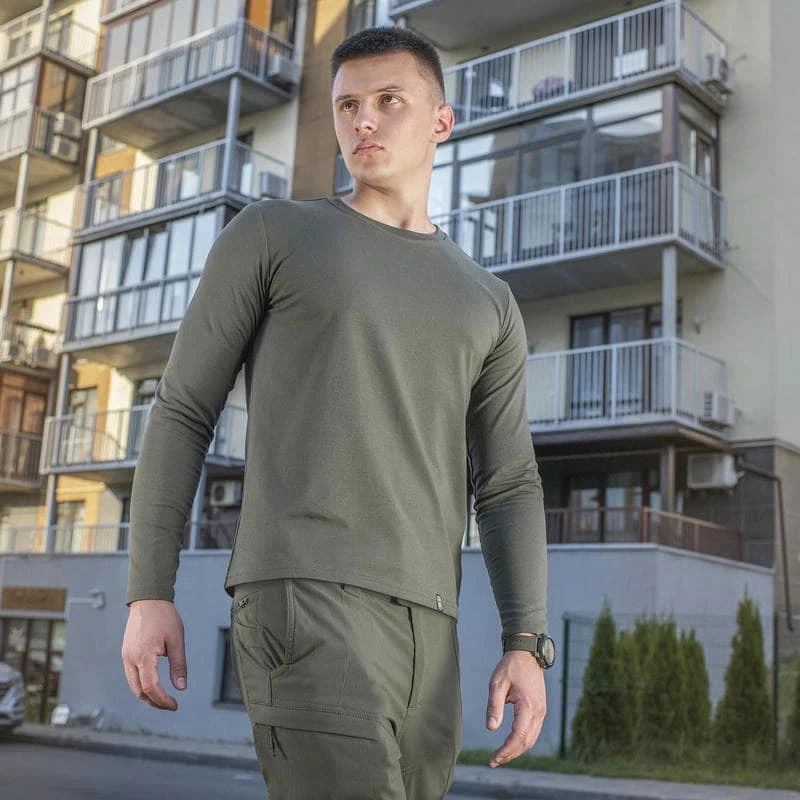 Marškinėliai ilgomis rankovėmis M-Tac 93/7, Coyote