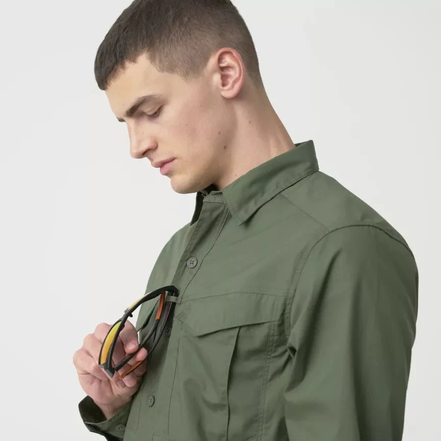 Marškiniai Helikon-Tex Defender Mk2®, Olive Žalias