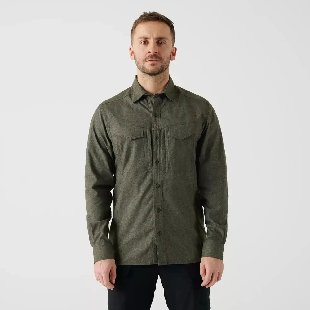Marškiniai Helikon-Tex Defender Mk2 Pilgrim, Moss Žalias Denim