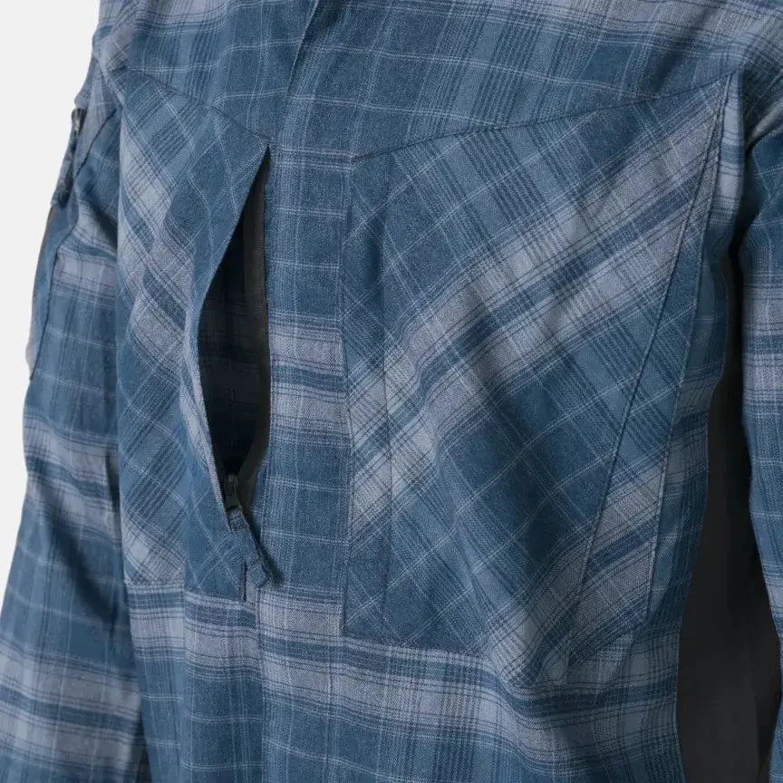 Marškiniai Helikon-Tex MBDU, Western Mėlyna Plaid