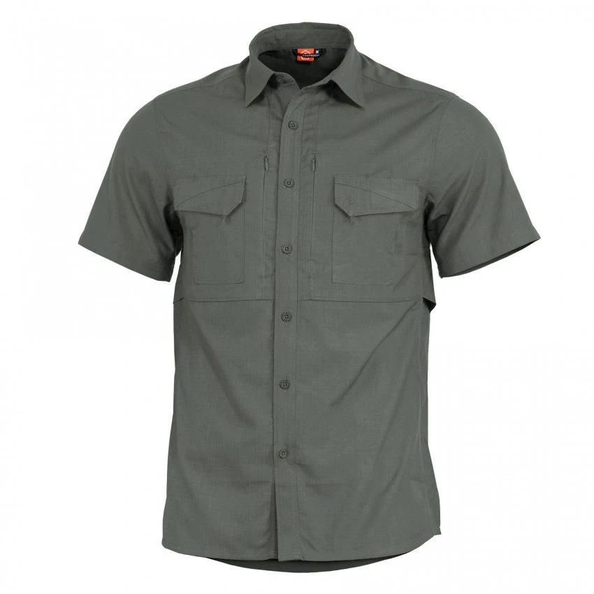 Marškiniai Pentagon Plato Short, Camo Žalias