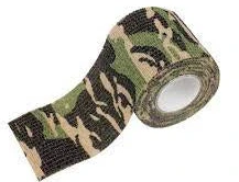 Mil-Tec Woodland 50mm (4,5m) Adhesive Tape Woodland marginimo lipni juosta maskavimui