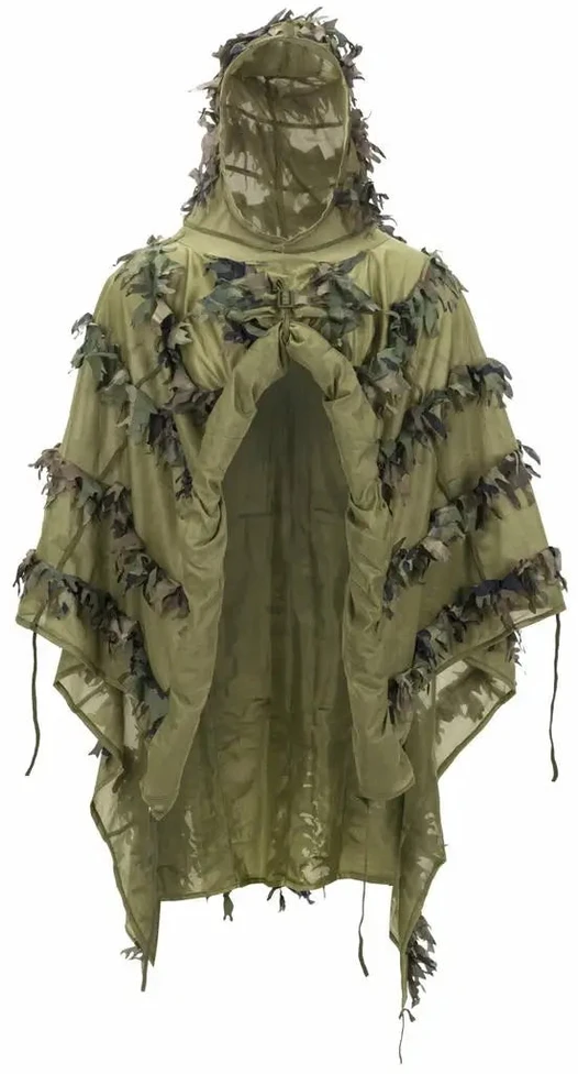 Maskuojantis kostiumas Helikon-Tex Leaf Ghillie Poncho® - US Woodland