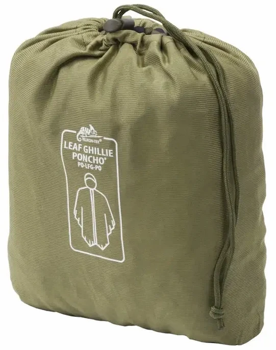 Maskuojantis kostiumas Helikon-Tex Leaf Ghillie Poncho® - US Woodland