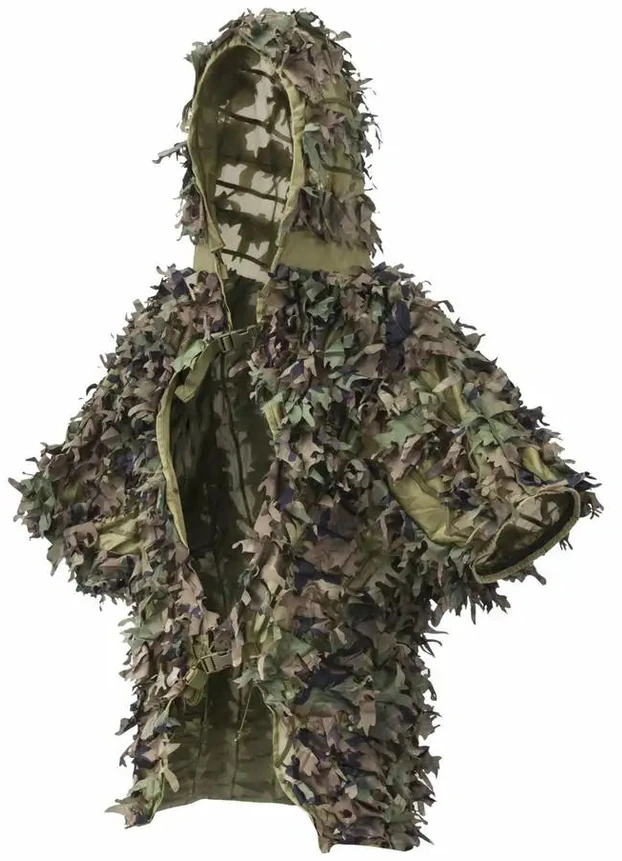 Maskuojantis kostiumas Helikon-Tex Leaf Ghillie Set® - US Woodland