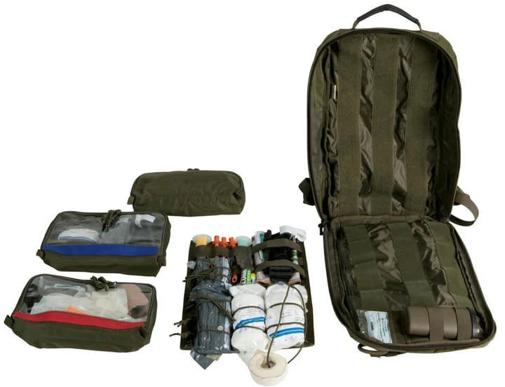 Mediko kuprinė Tasmanian Tiger MKII, 15l, Olive Žalias