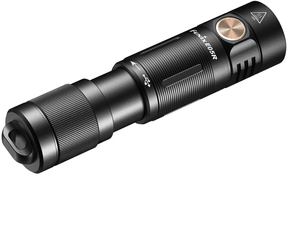 Mikro EDC žibintuvėlis Fenix E05R, 400lm.