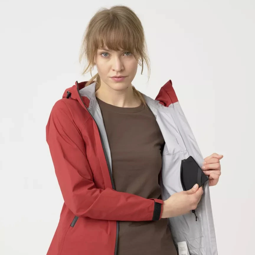 Moteriška striukė Helikon-Tex Squall Hardshell, Juoda