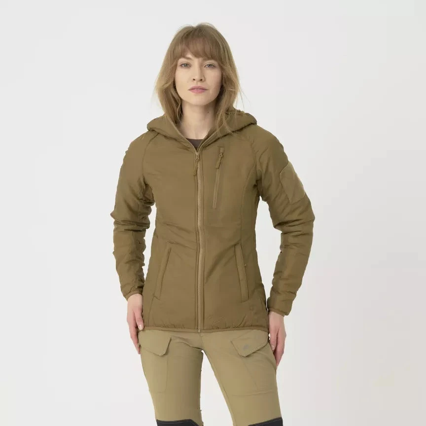 Moteriška striukė Helikon-Tex Wolfhound Hoodie®, Coyote