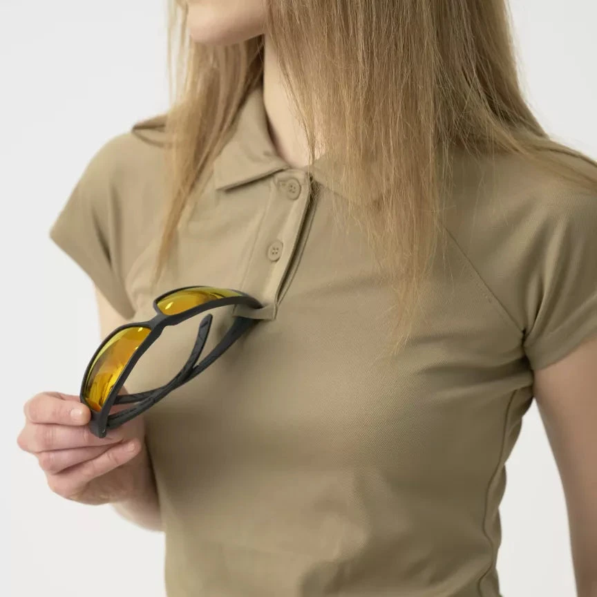 Moteriški polo marškinėliai Helikon-Tex TopCool Lite, Shadow Pilkas