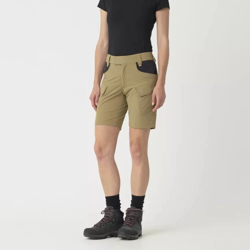 Moteriški šortai Helikon-Tex OTP 8'5", Khaki / Juoda