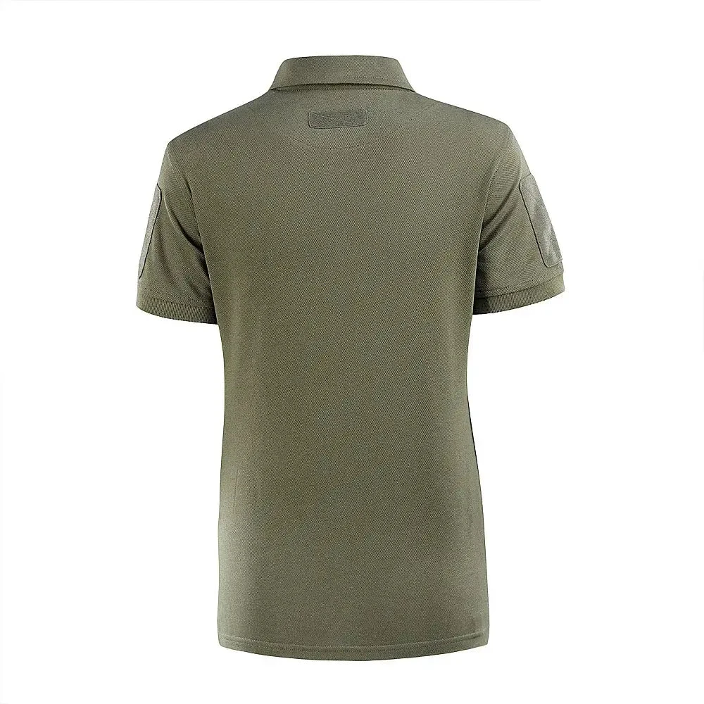 Moteriški taktiniai polo marškinėliai M-Tac 65/35, Juoda