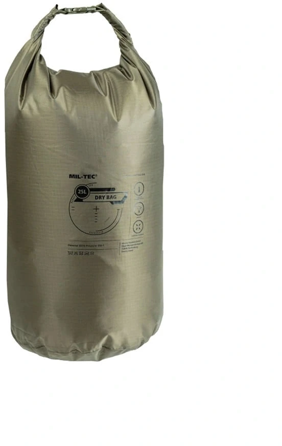 Lengvas neperšlampamas maišas Mil-tec 25L Olive
