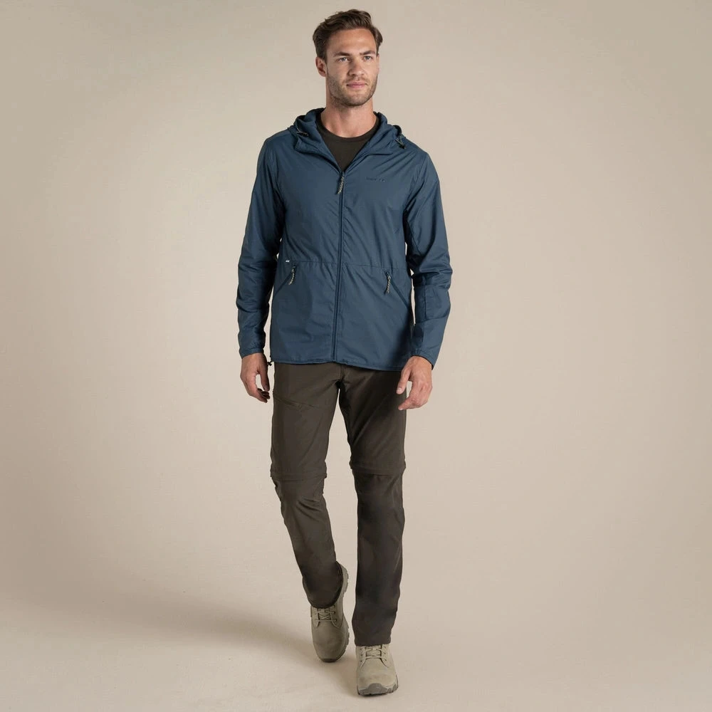 Nusegamos kelnės Craghoppers NosiLife Pro Convertible Trousers III, su apsauga nuo uodų, Woodland Žalias