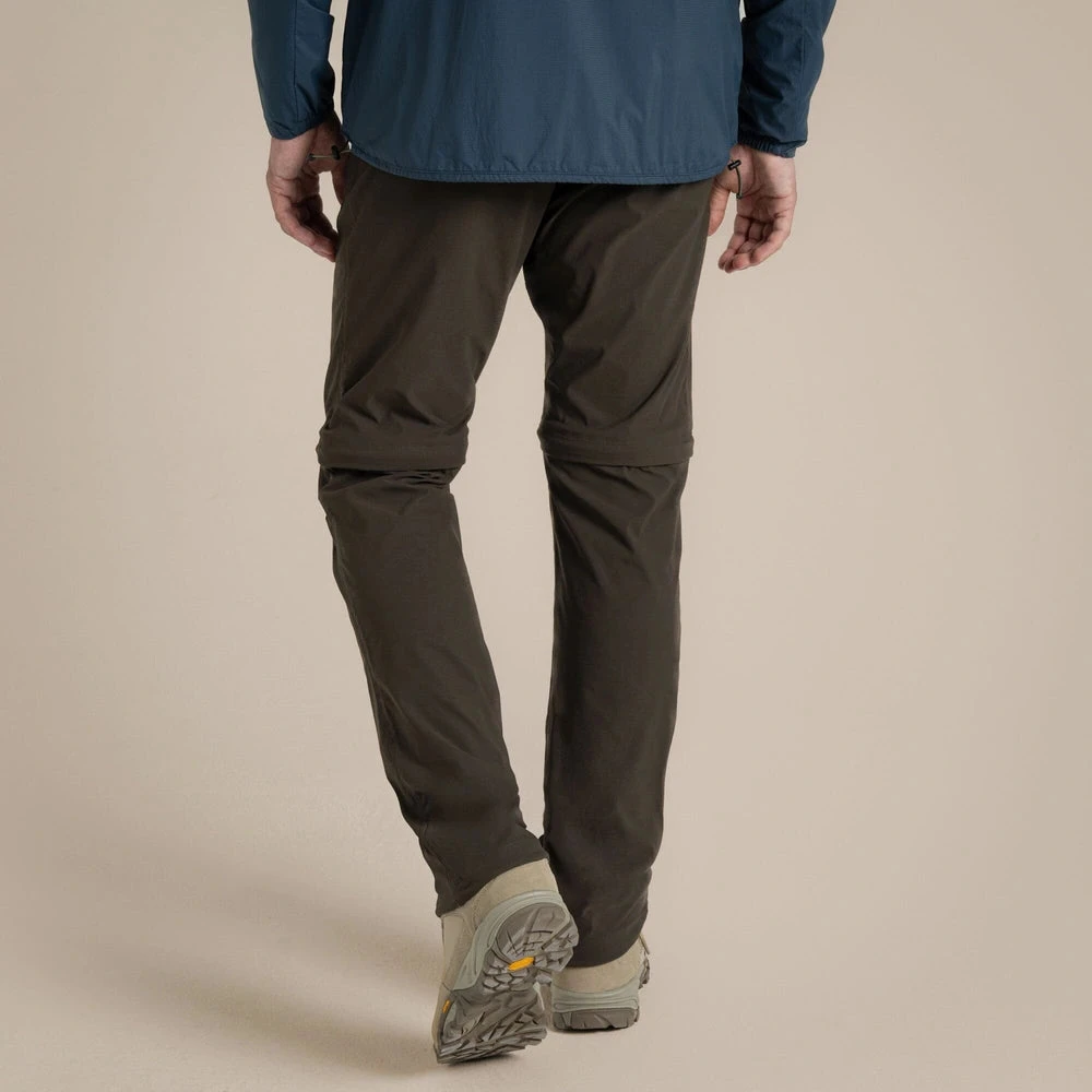 Nusegamos kelnės Craghoppers NosiLife Pro Convertible Trousers III, su apsauga nuo uodų, Woodland Žalias