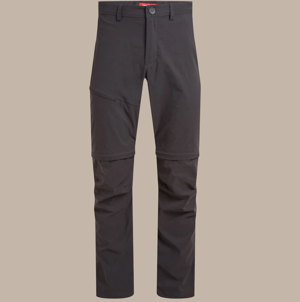 Nusegamos kelnės Craghoppers NosiLife Pro Convertible Trousers III, su apsauga nuo uodų, Woodland Žalias
