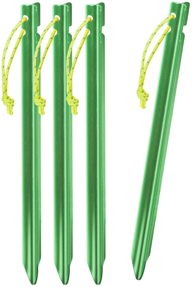 Helikon Tex Helikon Y-formos aliumininiai palapinės kuoliukai 4 vnt žali