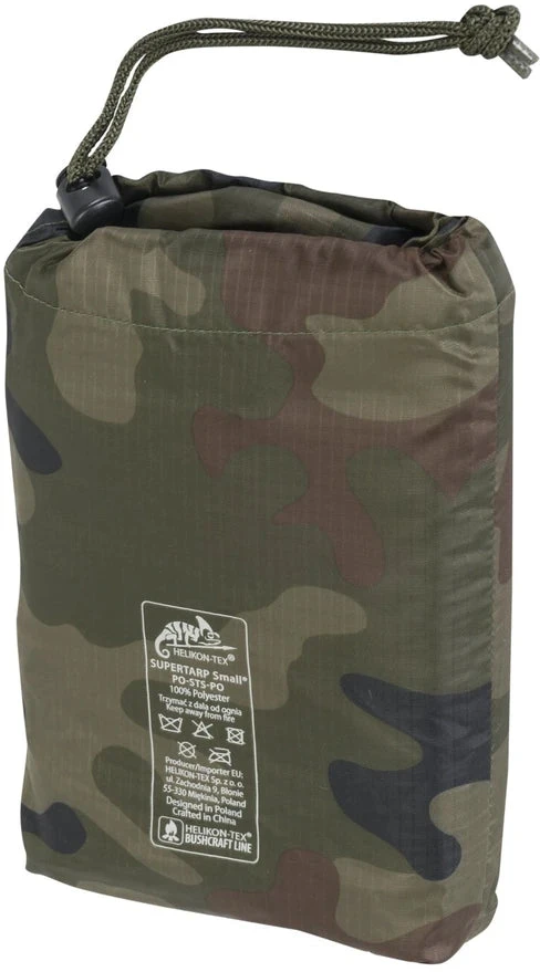 Palapinsiaustė Helikon-Tex Supertarp Small®, Juoda