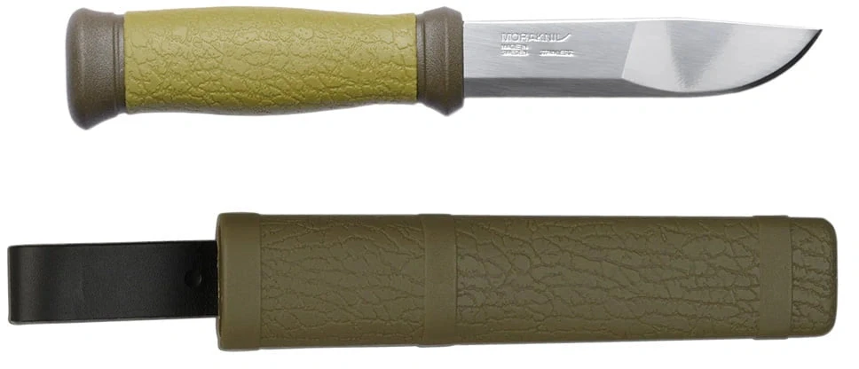 Stovyklavimo peilis Morakniv® 2000, žalias, 109mm geležtė
