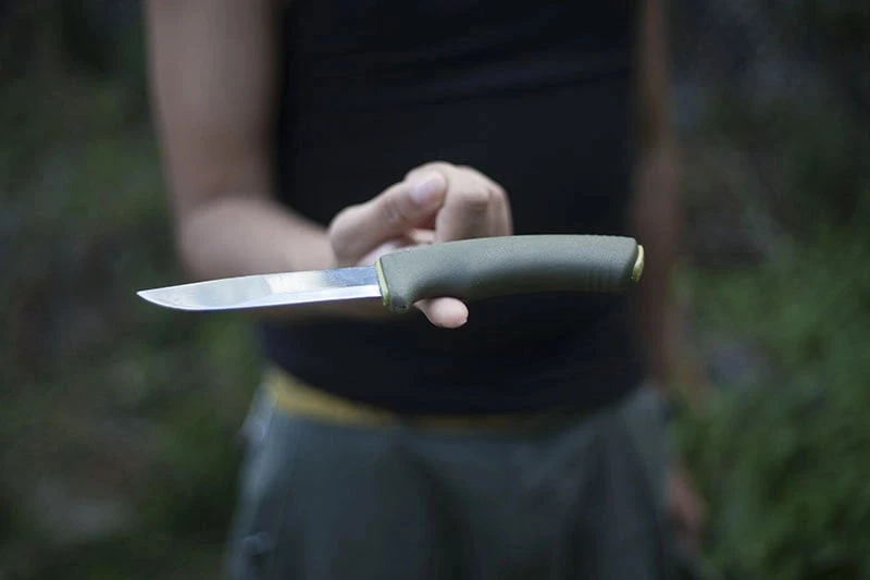 Morakniv Bushcraft Forest peilis, nerūdijančio plieno geležtė