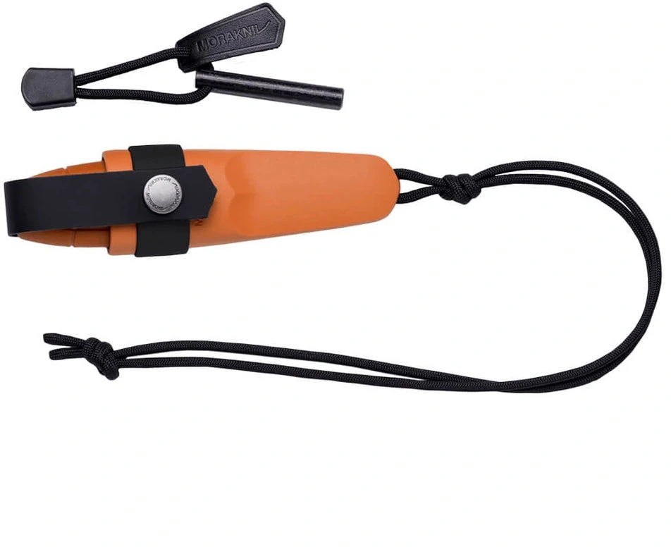 Peilis Morakniv® Eldris Raudona, su ugnies skeltuvu