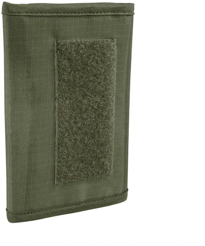 Piniginė su velcro Tasmanian Tiger Passport Safe RFID Block, Juoda