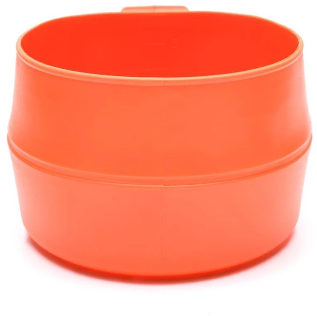 Švediškas sulankstomas puodukas WILDO Fold-a-cup 600ml Oranžinis