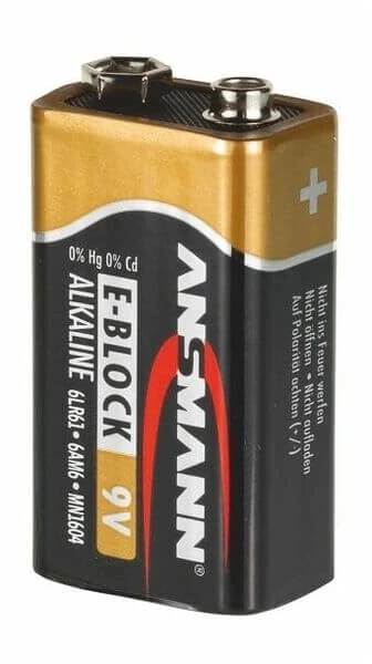 Šarminė mangano baterija Ansmann, 9V